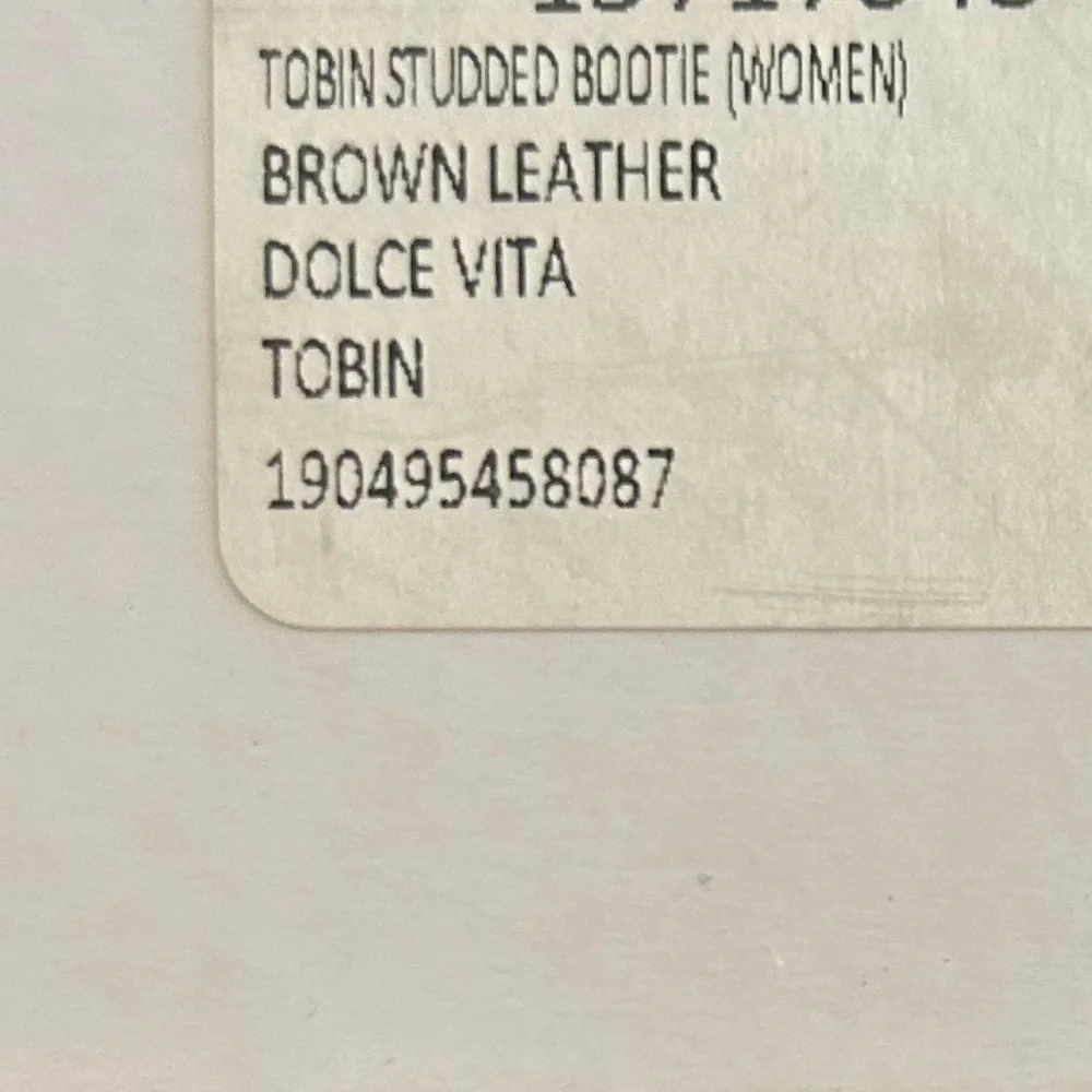 Dolche Vita Tobin Studded Booties. New